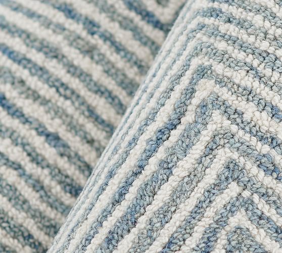 Iweala Handcrafted Chevron Rug Pottery Barn