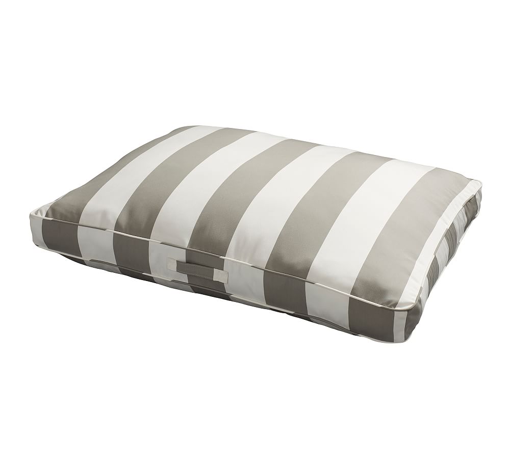 Sunbrella® Regal Stripe Pet Bed Pottery Barn