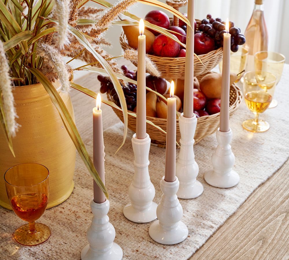 Modern Taper Candles Pottery Barn