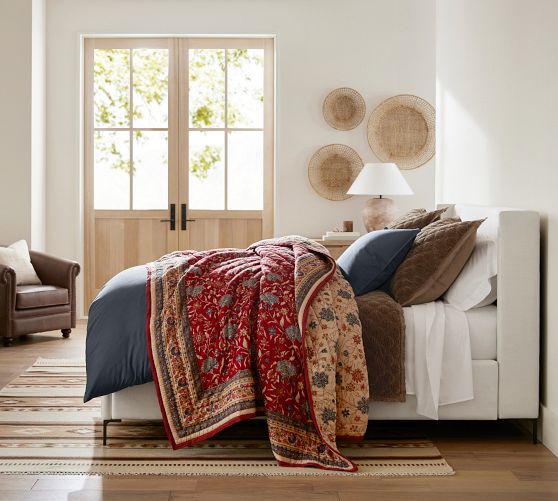 Dream Brushed Organic Cotton Duvet Cover Pottery Barn