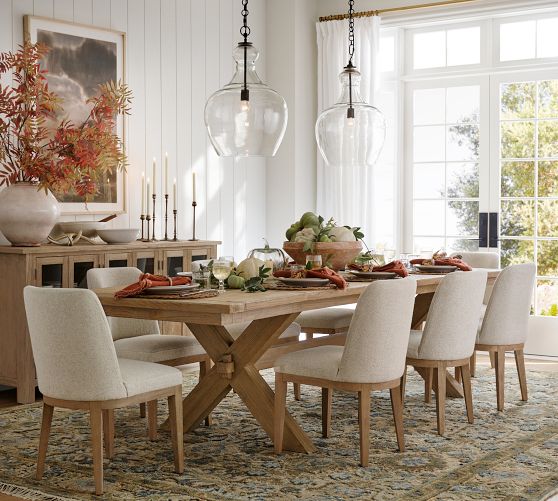 Layton Upholstered Dining Chair Pottery Barn