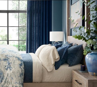 Washed Velvet Handcrafted Quilted Sham | Pottery Barn