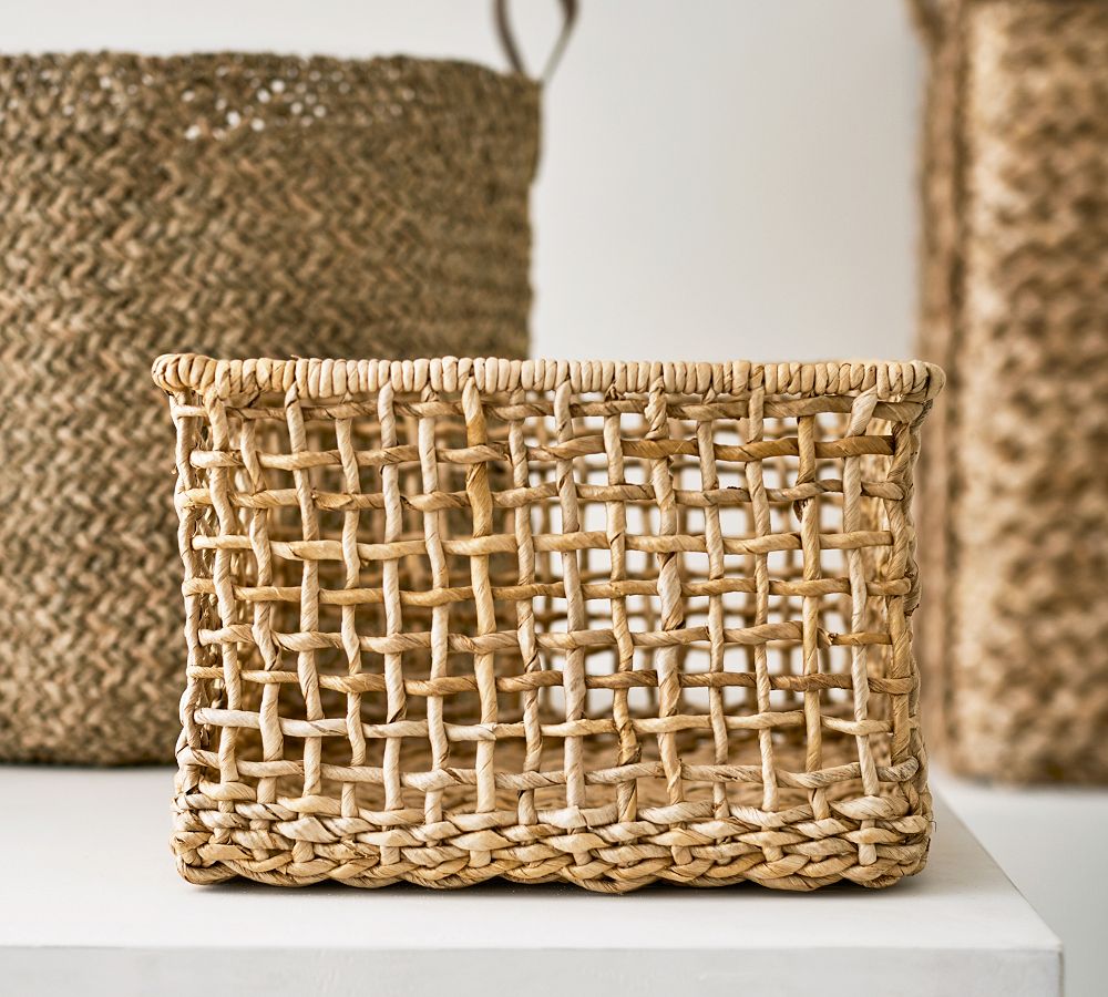 Asha Handwoven Utility Baskets Pottery Barn