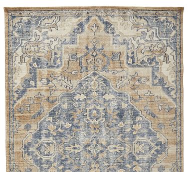 Hand-knotted Wool Rug, Coral - Karam - Revival™