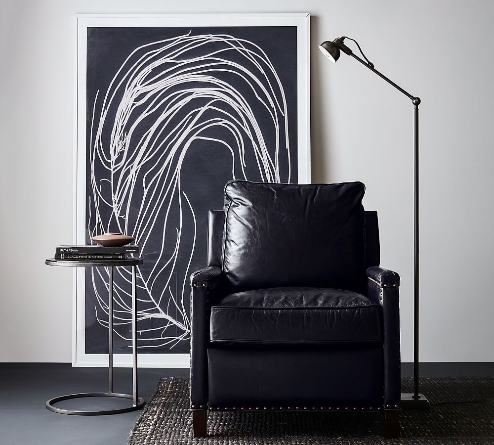 Duke Round Metal CTable Pottery Barn