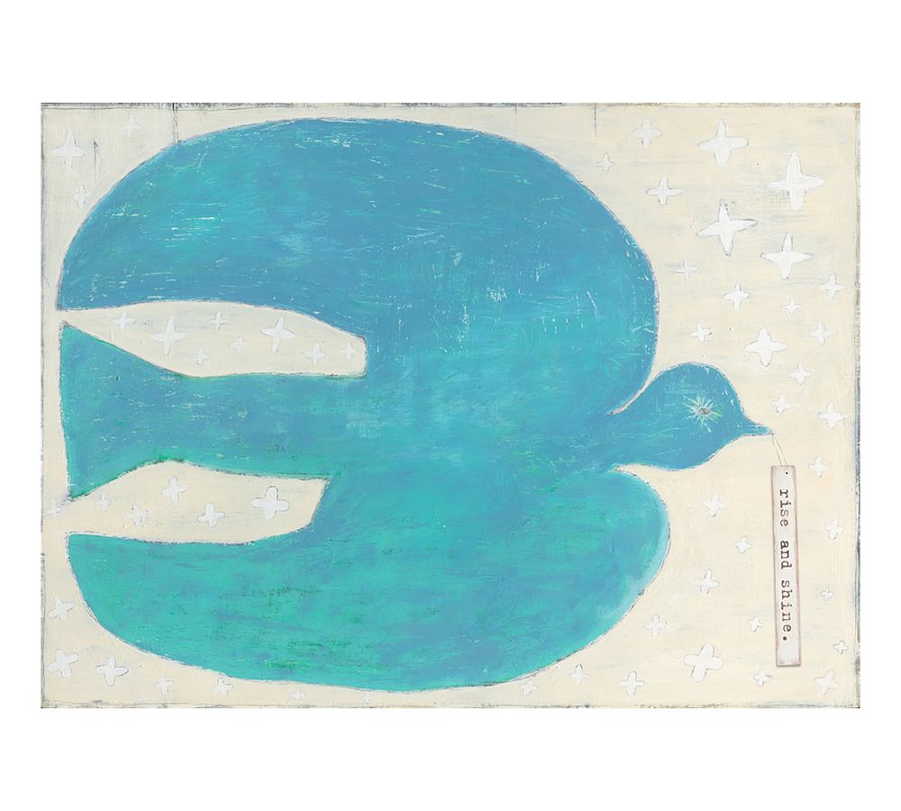 Rise and Shine Wall Art Pottery Barn