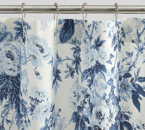 Garden Floral Shower Curtain | Pottery Barn