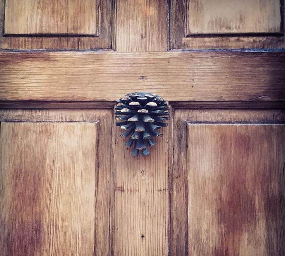Pinecone Door Knocker Pottery Barn