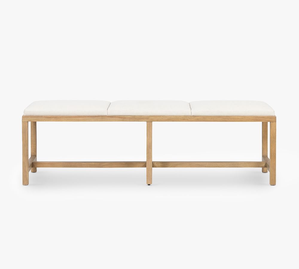 Calgary Upholstered Dining Bench | Pottery Barn