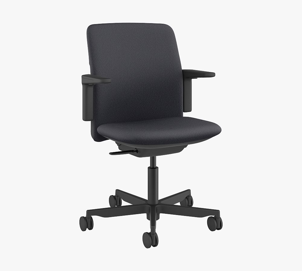 Humanscale® Path Upholstered Swivel Desk Chair Pottery Barn