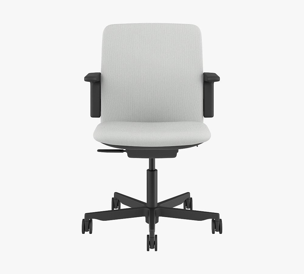 Humanscale® Path Upholstered Swivel Desk Chair Pottery Barn