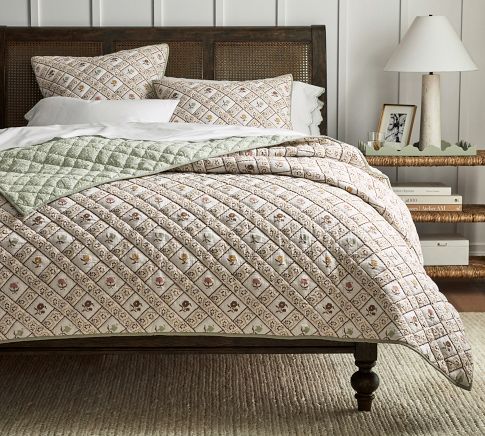 Julia Berolzheimer Reversible Scallop Sham | Pottery Barn