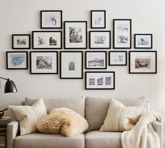 photo frame on wall