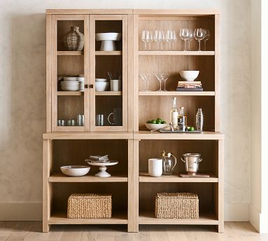 Modern Farmhouse 68” Hutch | Pottery Barn