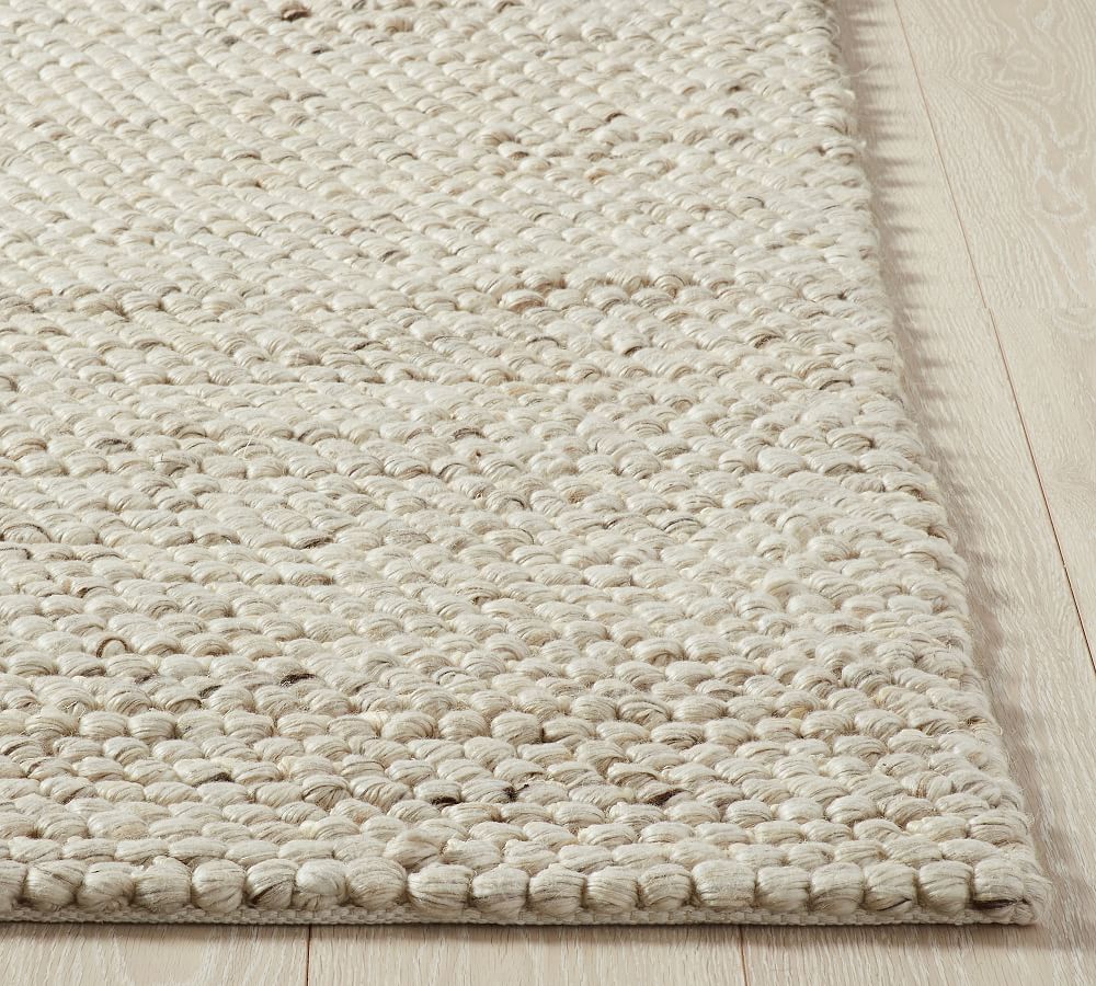 Zane Handwoven Textured Rug Pottery Barn