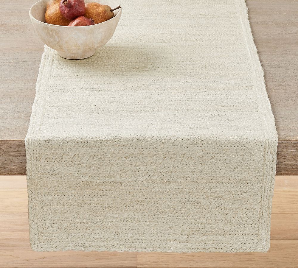 Colton Jute Table Runner Pottery Barn