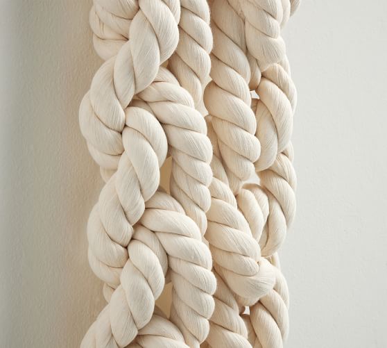 Knotted Rope Wall Art Pottery Barn