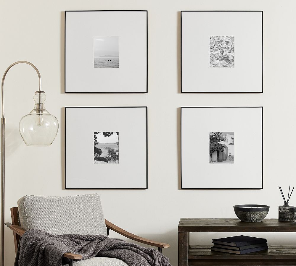 Stowe Modern Metal Frames, 25x25 | Pottery Barn