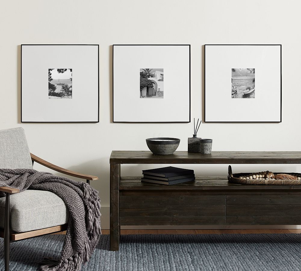 Stowe Modern Metal Frames, 25x25 | Pottery Barn