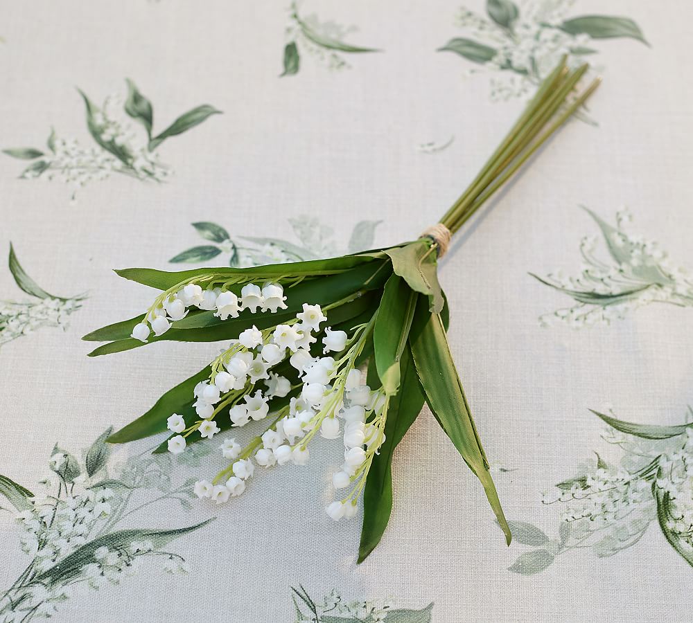 Monique Lhuillier Faux Lily Of The Valley Clippings Pottery Barn