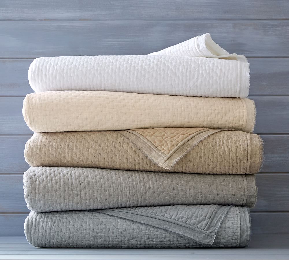 Melange Handcrafted Cotton Quilt | Pottery Barn