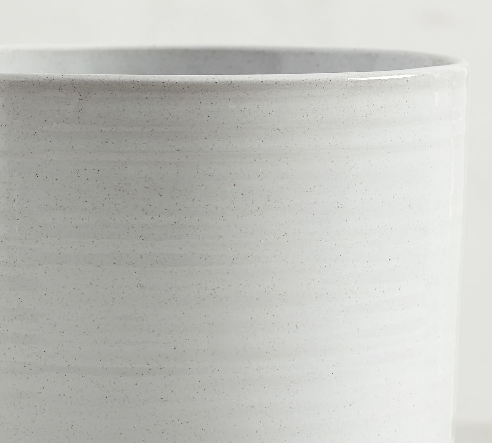 Quinn Stoneware Outdoor Planters Pottery Barn