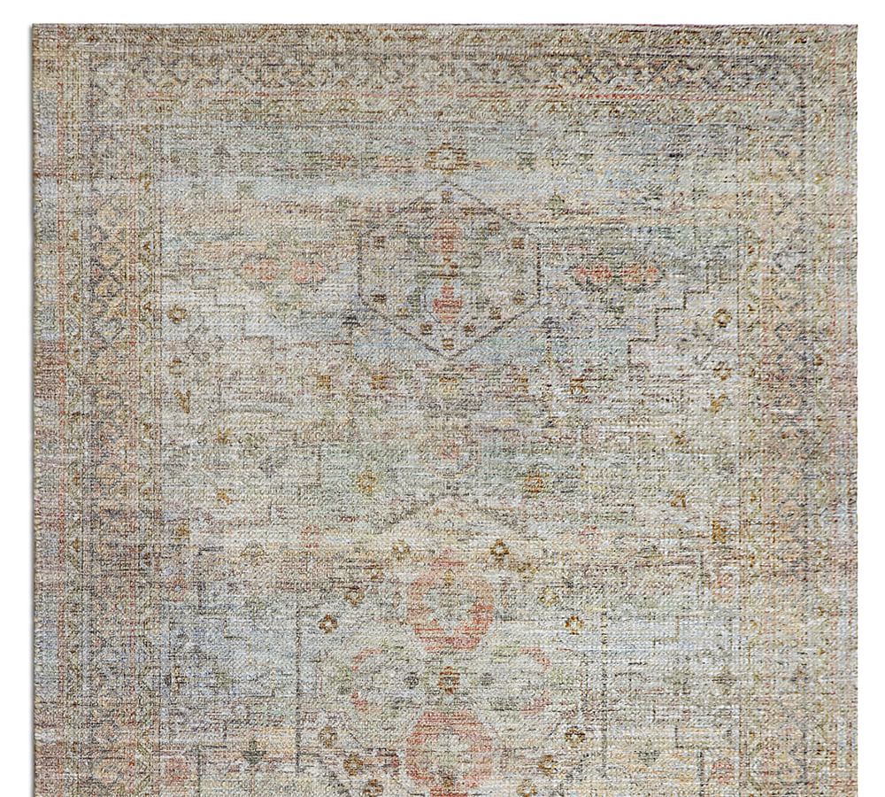 Lorre Handwoven Jute Chenille Rug Pottery Barn