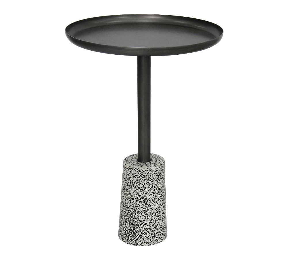 Eugenia Round Terrazzo Accent Table Pottery Barn