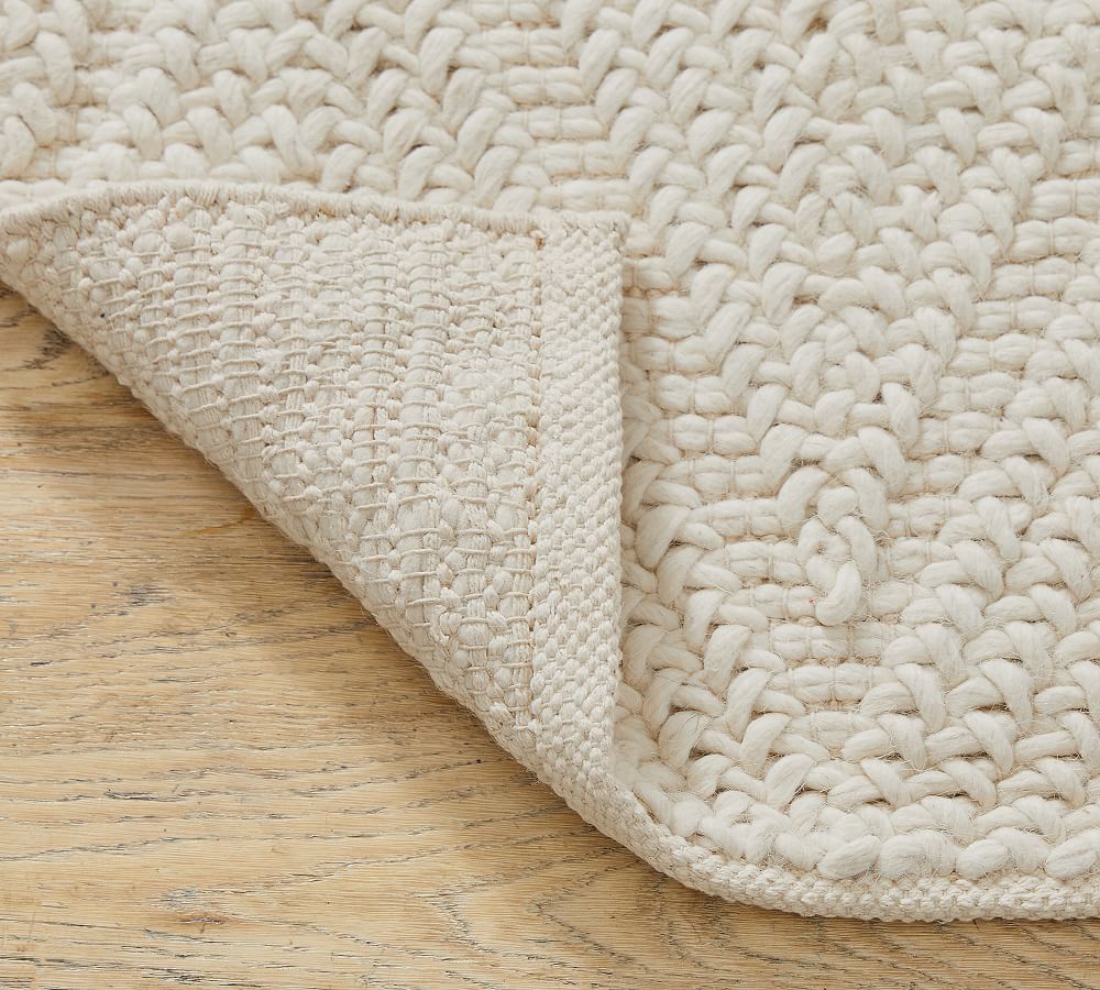 Zig Zag Textured Rug Pottery Barn