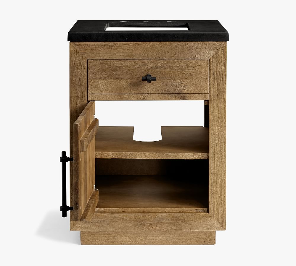 Oakleigh 24" Reclaimed Wood Single Sink Vanity Pottery Barn