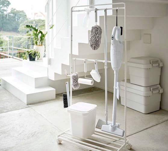 Tower Rolling Cleaning Supplies Rack Pottery Barn