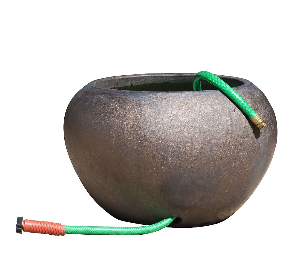 Garden Hose Pot, Bronze Pottery Barn