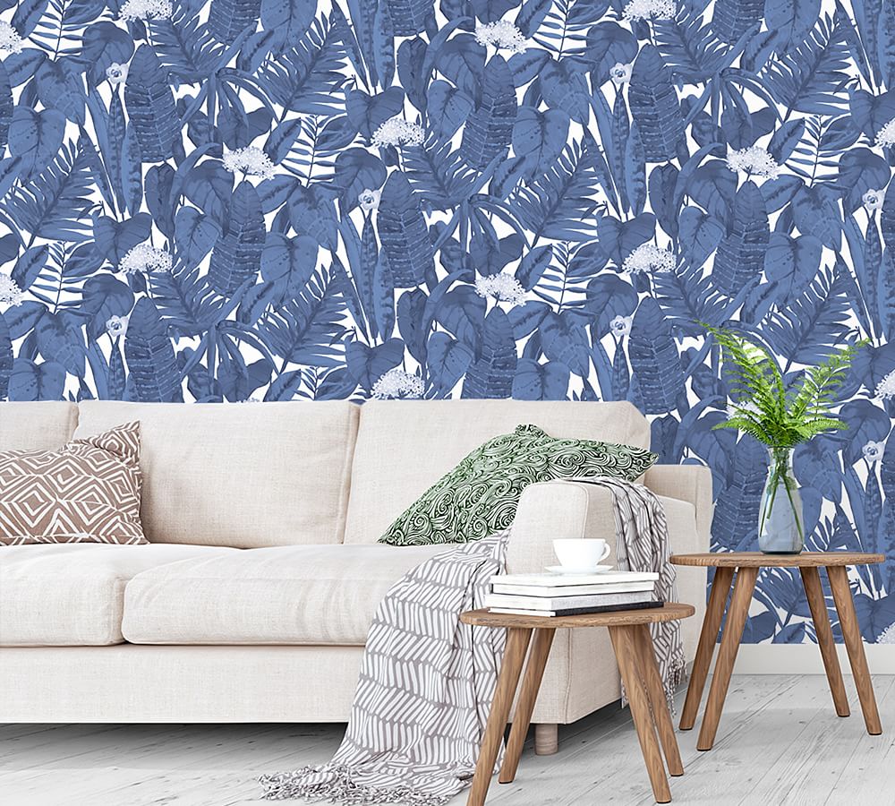 Tropical Flowers Peel and Stick Wallpaper  RoomMates Decor