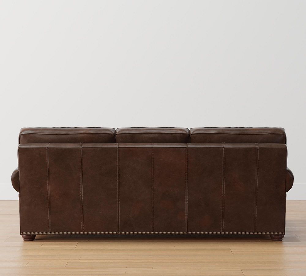 ster Leather Sofa Pottery Barn