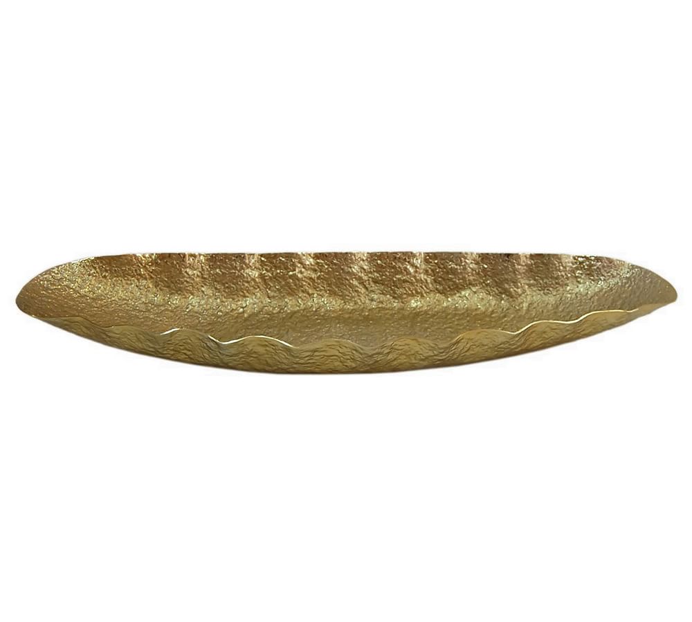 Camille Brass Oval Tray