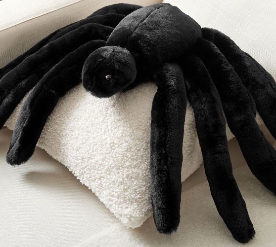 Sammy the Spider Shaped Pillow | Pottery Barn