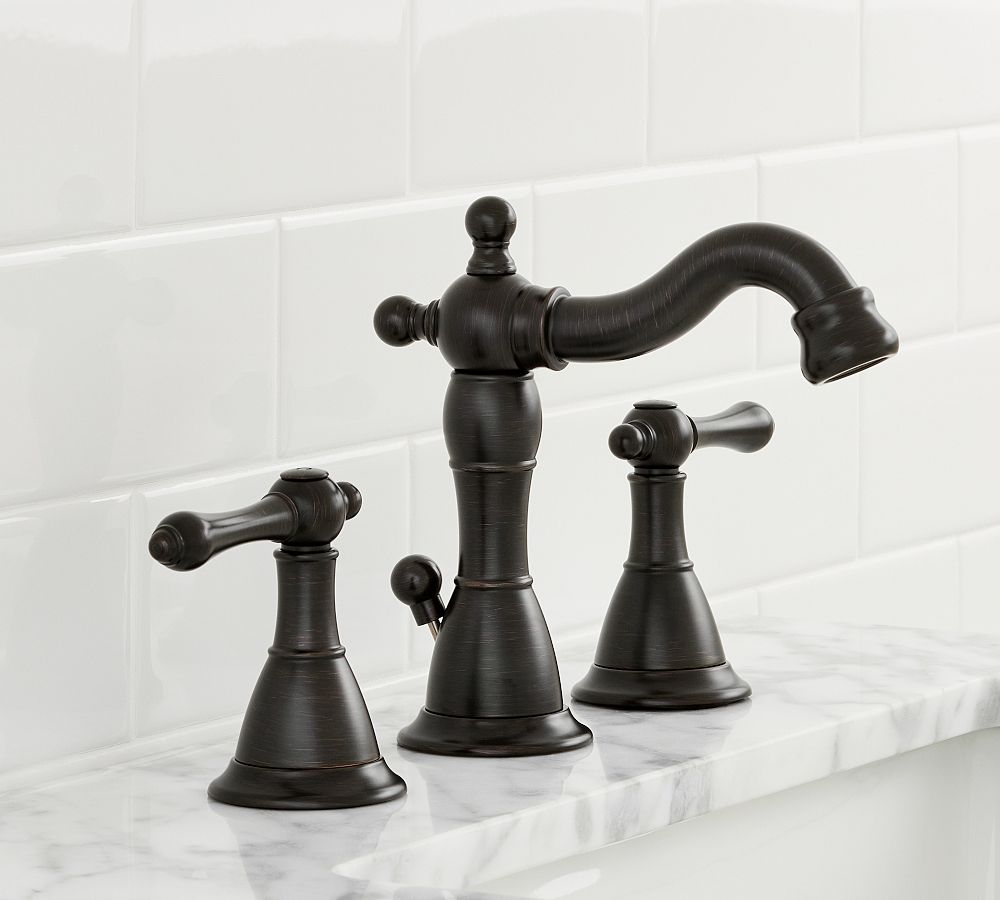 Sutter Lever Handle Bathroom Sink Faucet Pottery Barn