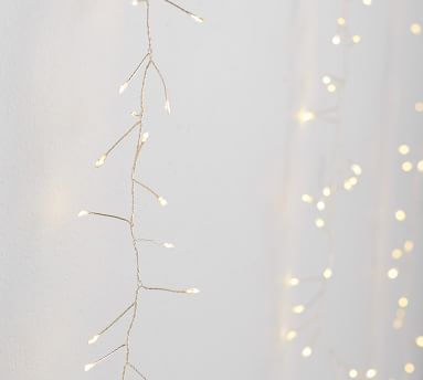 Curtain Rain String Lights | Pottery Barn