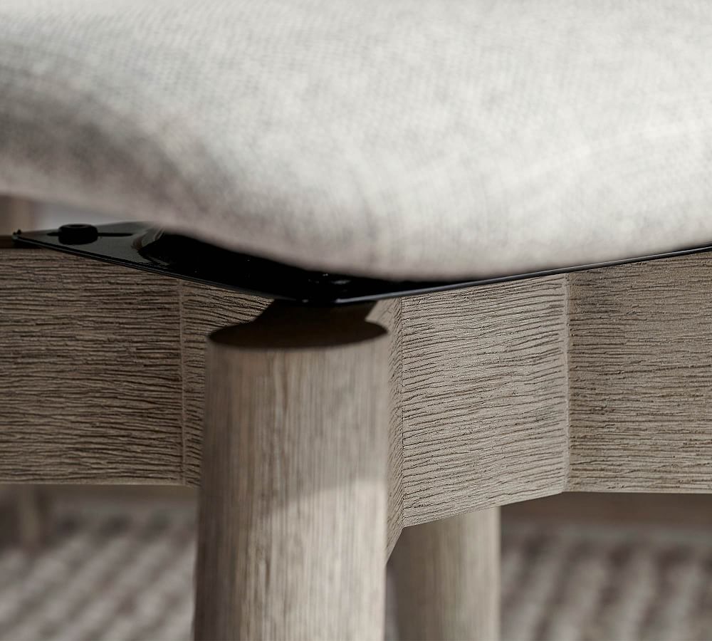 Zoe Upholstered Swivel Desk Chair Pottery Barn