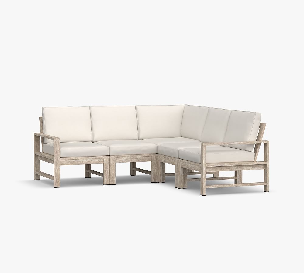 Indio Outdoor Sectional Set Pottery Barn