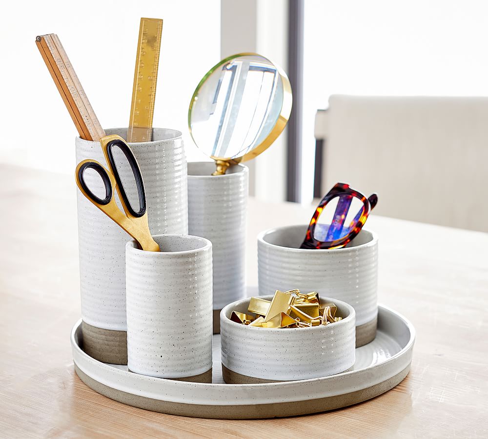 Quinn Desktop Organizer Pottery Barn