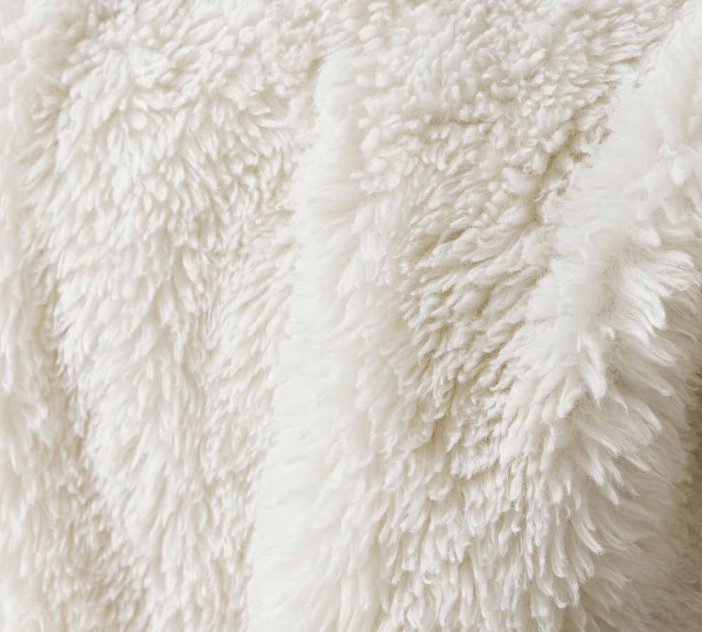 Dream Faux Fur Throw Blanket | Pottery Barn