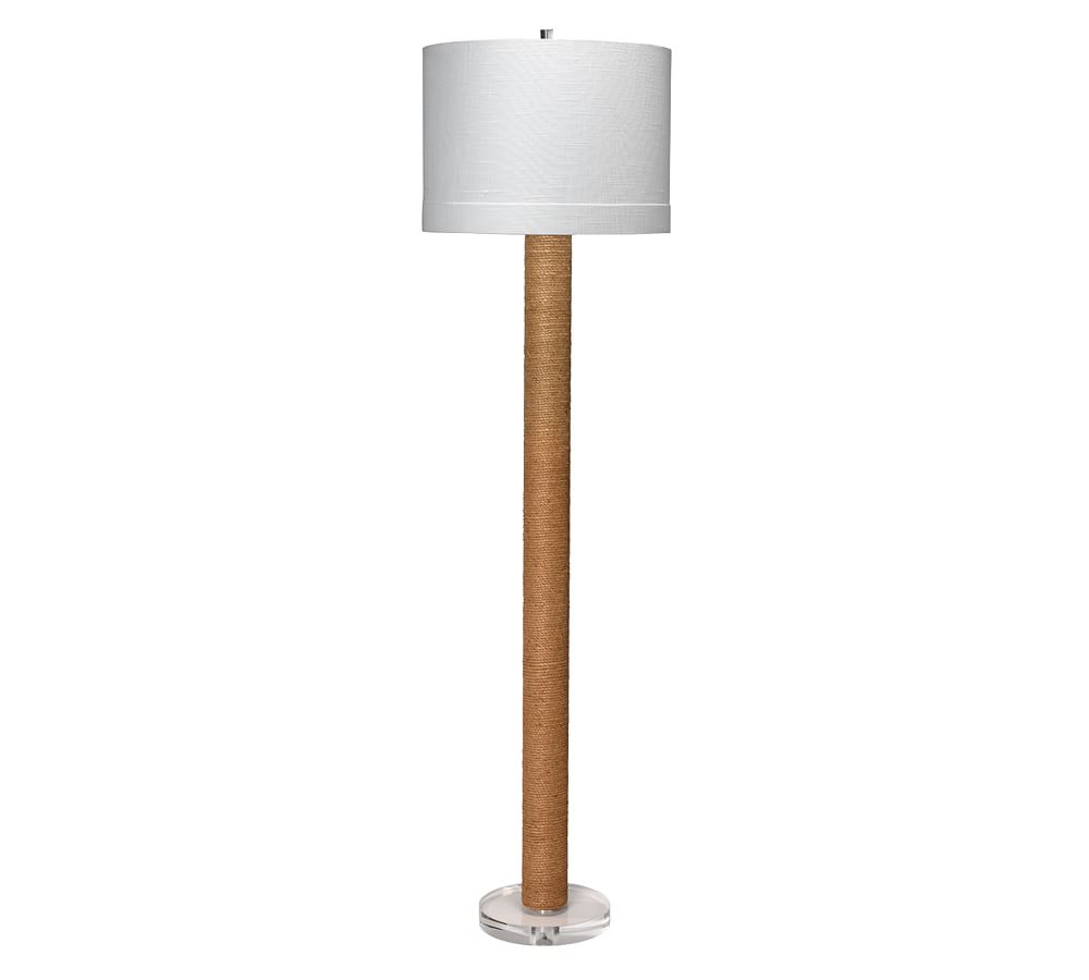 Larkspur Jute Floor Lamp Pottery Barn