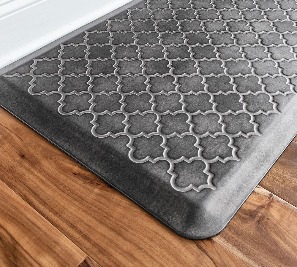 WellnessMats Estates Silver Leaf Trellis Mat