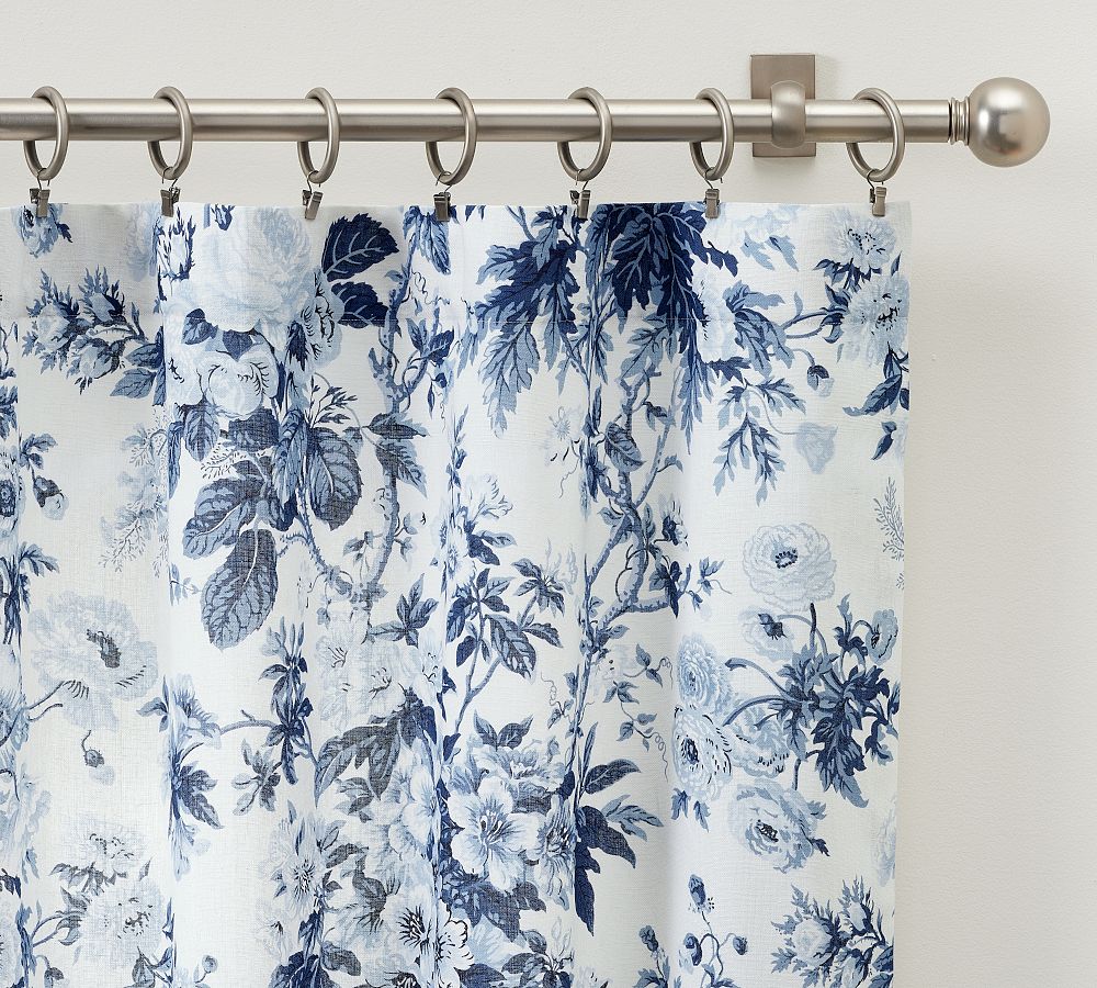 Garden Floral Curtain Pottery Barn