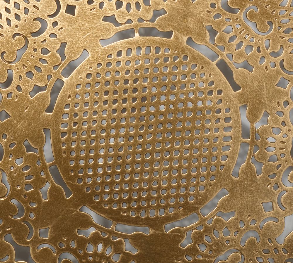 Isabella Antiqued Disc Wall Art Pottery Barn