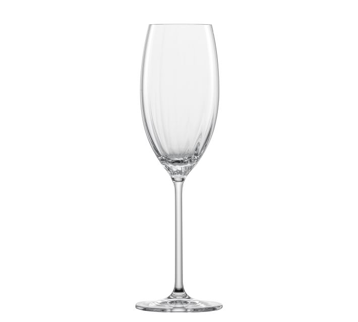 ZWIESEL GLAS Prizma Champagne Flute Glasses - Set of 6