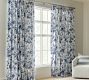 Garden Floral Blackout Curtain | Pottery Barn