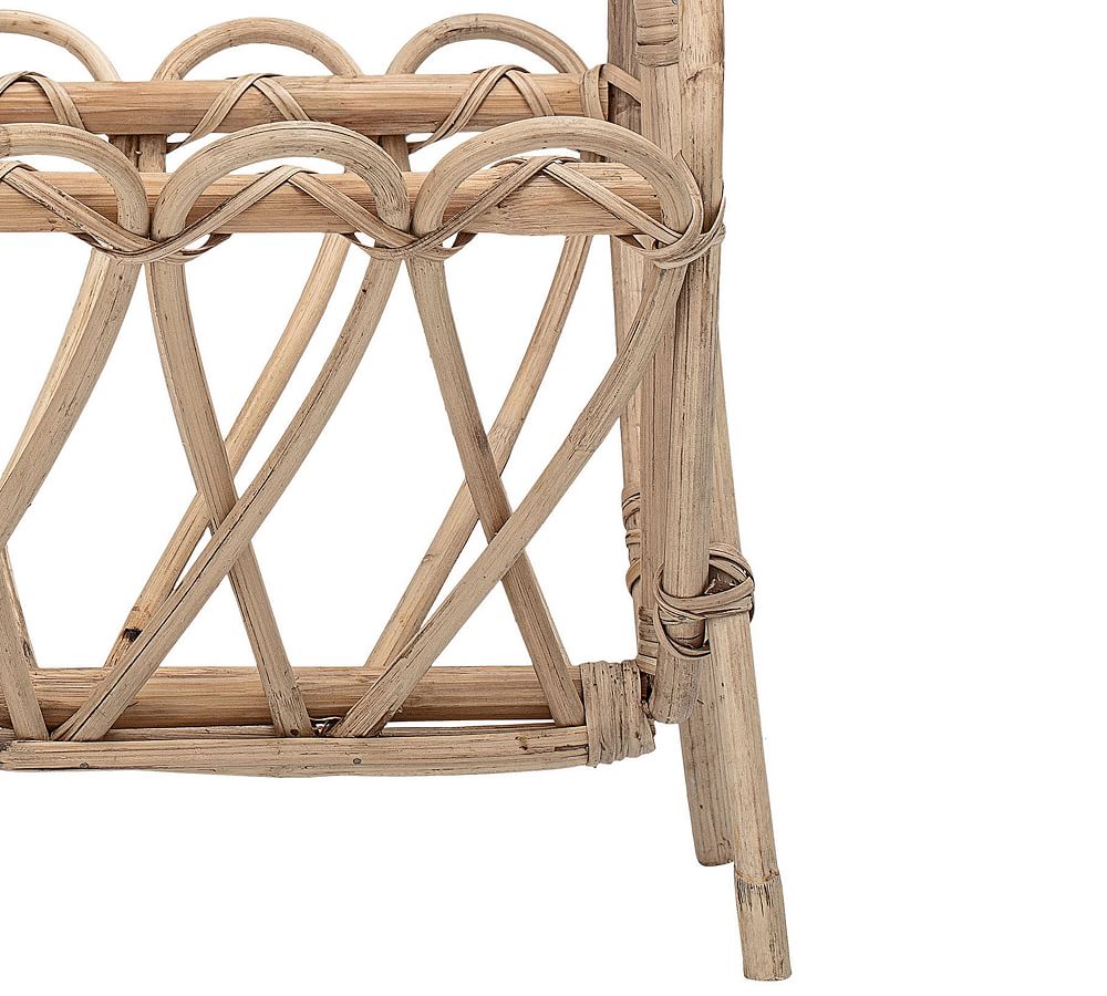Rattan Magazine Rack Pottery Barn