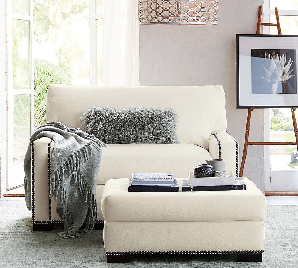 Turner Square Arm Upholstered Twin Sleeper Sofa with Memory Foam